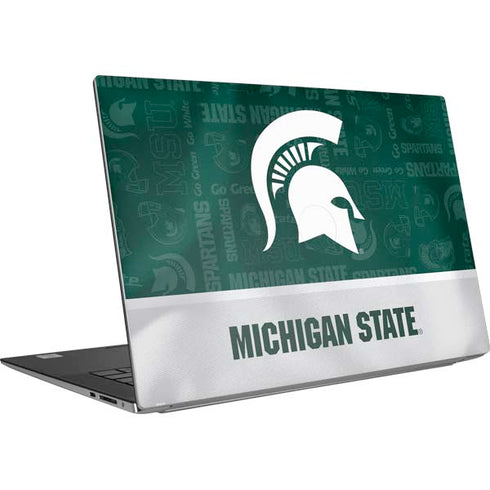 Michigan State University Jersey Split Dell XPS Skin